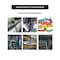 Kable Kontrol Cable Tie Kit, 4 in, 5-1/2 in, 8 in, 11 in, 14 in L, Black, Nylon 6/6, 18 lb, 50 lb Strength CT-KIT-MS-BK - alternate 5